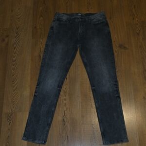 Old Navy Men's Dark Gray Straight Jeans